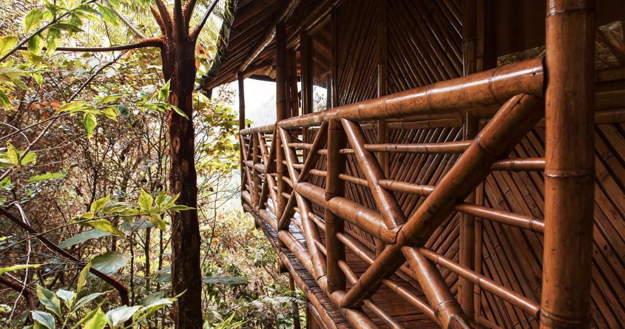 Hotel Guatape Adrianas Bambu Kültér fotó