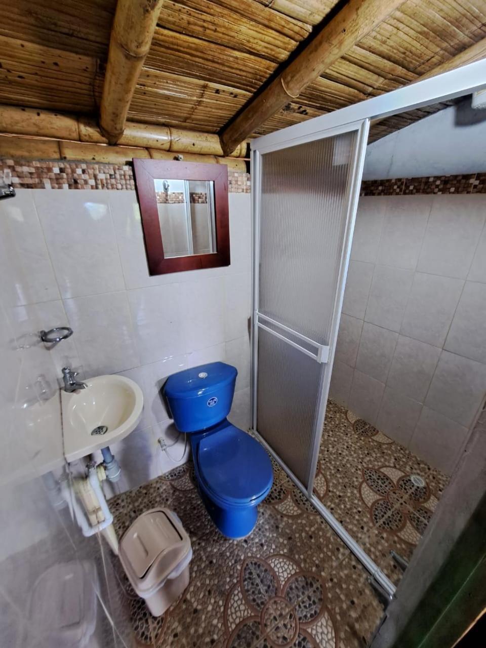 Hotel Guatape Adrianas Bambu Kültér fotó