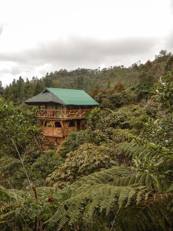 Hotel Guatape Adrianas Bambu Kültér fotó