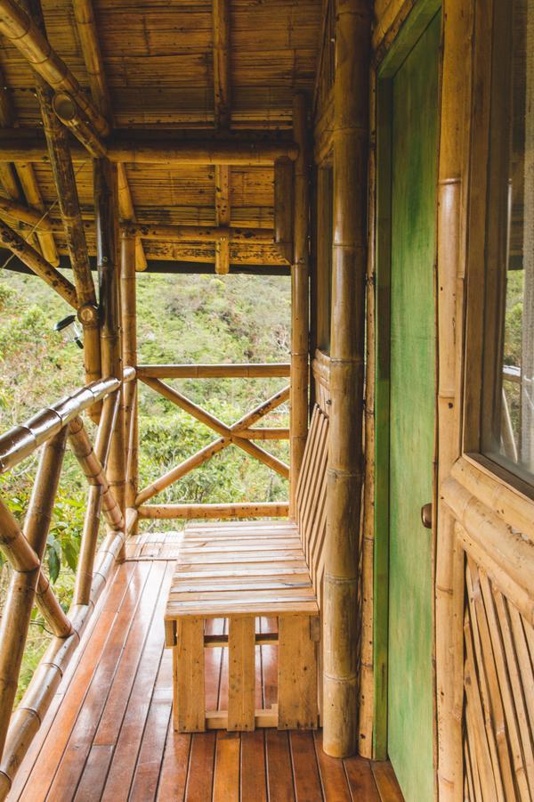 Hotel Guatape Adrianas Bambu Kültér fotó